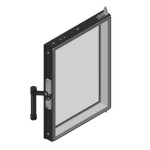 Dveře topeniště KV DYNAMIC 3G 38.50.01  